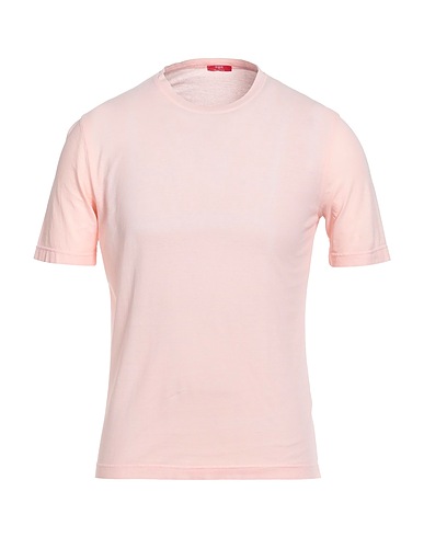 R89R by ROBBERT ROOST Basic T-Shirt Light pink 100% Cotton