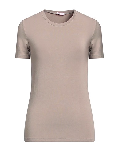ROSSOPURO Basic T-Shirt Light brown 96% Modal, 4% Elastane