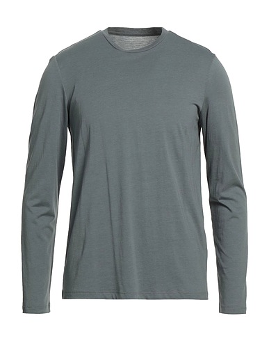 MAJESTIC FILATURES Basic T-Shirt Grey 67% Lycra®, 33% Cotton