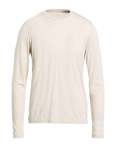 MAJESTIC FILATURES Basic T-Shirt Light grey 67% Lycra®, 33% Cotton