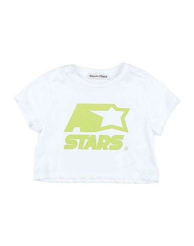 ATLANTIC STARS T-shirt White 100% Cotton