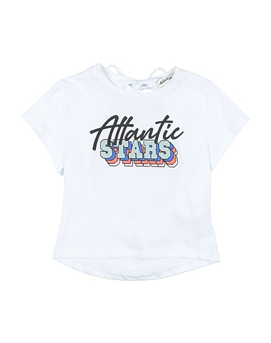 ATLANTIC STARS T-shirt White 100% Cotton