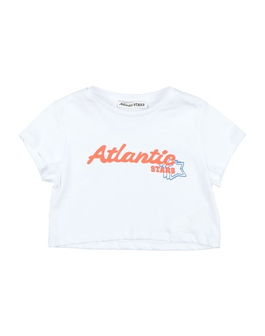 ATLANTIC STARS T-shirt White 100% Cotton