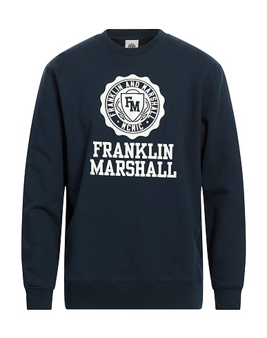 FRANKLIN & MARSHALL Felpa Blu notte 100% Cotone