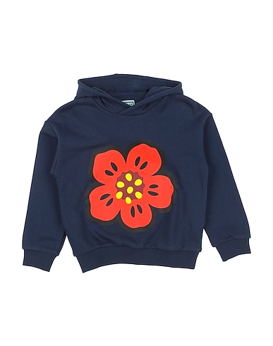 KENZO KIDS Sweatshirt BLU NOTTE 100% Baumwolle
