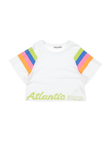 ATLANTIC STARS T-Shirt Weiß 100% Baumwolle