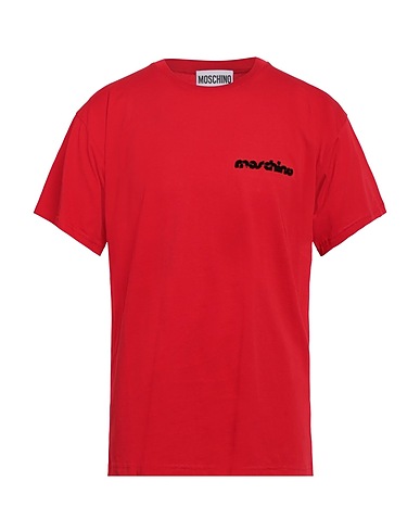 MOSCHINO T-Shirt Rot 100% Baumwolle