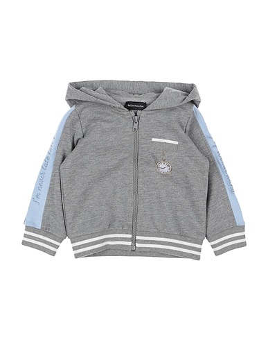 MONNALISA Sweatshirt Grey 100% Cotton