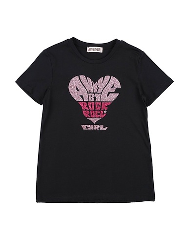 ANIYE BY T-shirt Black 100% Cotton
