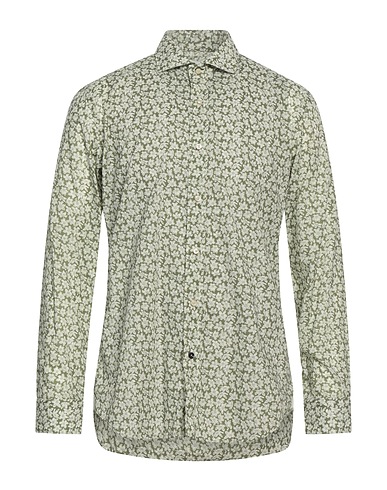 AT.P.CO Patterned shirt Military green 100% Cotton