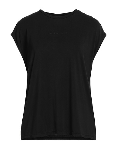 GERTRUDE + GASTON Camiseta Negro 72% Modal, 24% Poliéster, 4% Elastán