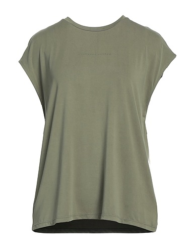 GERTRUDE + GASTON T-shirt Military green 72% Modal, 24% Polyester, 4% Elastane