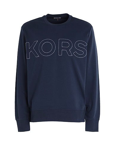 MICHAEL KORS MENS Felpa Blu navy 75% Cotone, 25% Poliestere