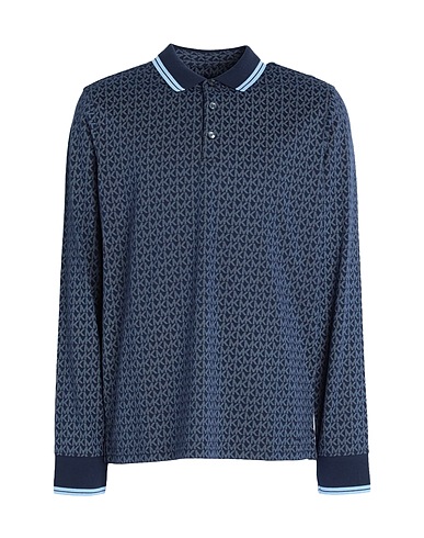MICHAEL KORS MENS Poloshirt Nachtblau 100% Baumwolle