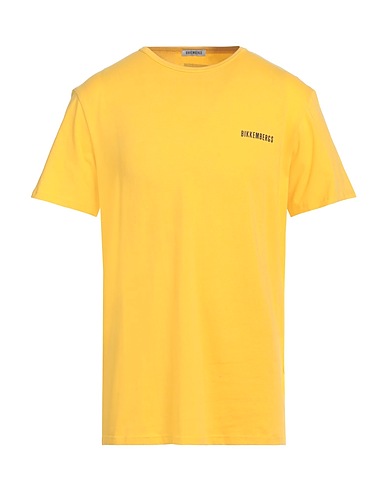 BIKKEMBERGS T-shirt Μανταρινί 95% Βαμβάκι, 5% Ελαστάνη