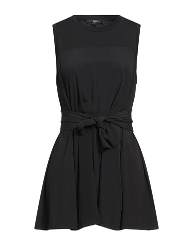 SEVENTY VENEZIA Top Black 47% Cotton, 47% Modal, 6% Elastane