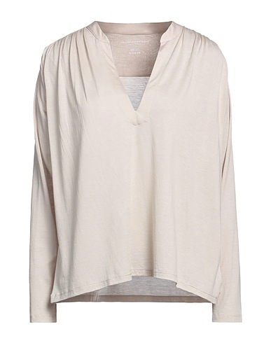 MAJESTIC FILATURES Top Beige 60% Silk, 40% Cotton