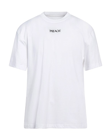 PREACH T-shirt White 100% Cotton