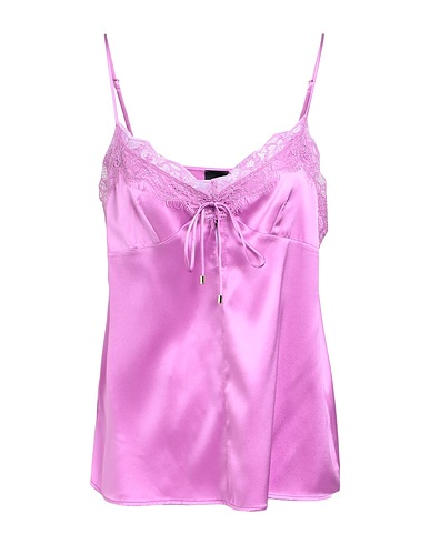 PINKO Cami Mauve 94% Silk, 6% Elastane, Polyester