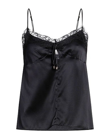 PINKO Cami Black 94% Silk, 6% Elastane