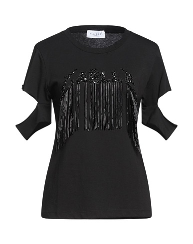 GAëLLE Paris T-Shirt Schwarz 100% Baumwolle