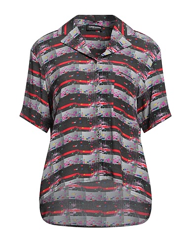 COSTUME NATIONAL Camicie  e bluse fantasia Antracite 100% Viscosa