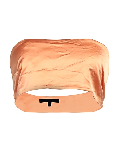 PATRIZIA PEPE SERA Top Salmon pink 67% Viscose, 28% Polyamide, 5% Elastane