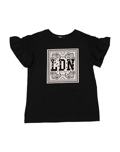 RELISH T-shirt Black 100% Cotton