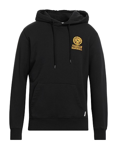 FRANKLIN & MARSHALL Hoodie Schwarz 100% Baumwolle