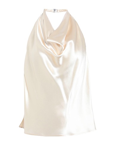 CALVIN KLEIN Top Ivory 73% Acetate, 27% Polyester