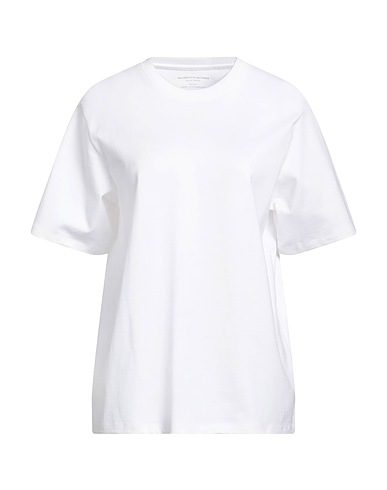 MAJESTIC FILATURES Basic T-Shirt White 100% Organic cotton