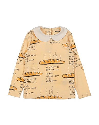 MINI RODINI T-shirt Panna 100% Cotone