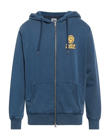 FRANKLIN & MARSHALL Hooded sweatshirt Navy 100% Cotton