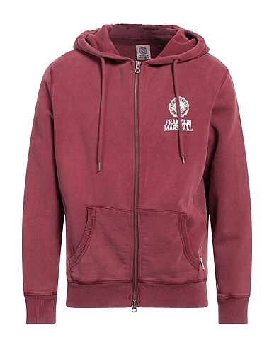 FRANKLIN & MARSHALL Hoodie Bordeaux 100% Baumwolle