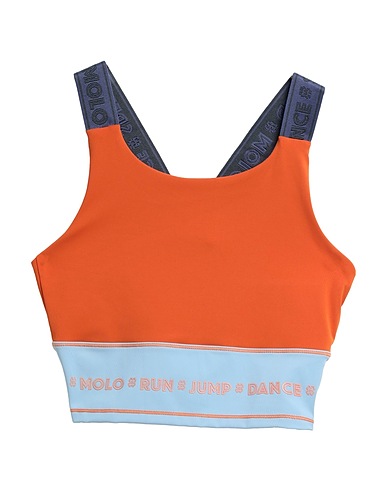 MOLO Top Orange 79% Polyester, 21% Elastane