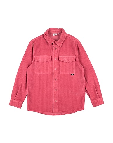 ASPESI Chemise de couleur unie Rose 97% Coton, 3% Élasthanne
