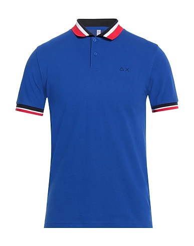 SUN 68 Polo Blu china 95% Cotone, 5% Elastan