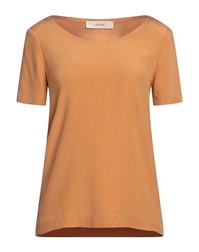 JUCCA Top Camel 94% Silk, 6% Elastane