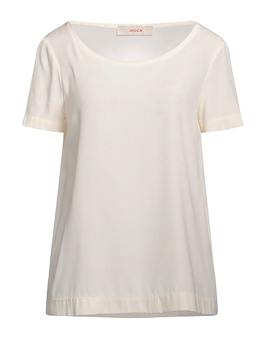 JUCCA Top Ivory 94% Silk, 6% Elastane