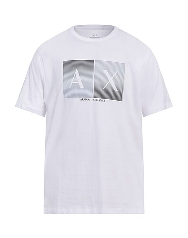ARMANI EXCHANGE T-shirt White 100% Cotton
