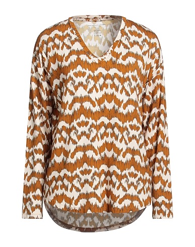 MAJESTIC FILATURES Top Camel 94% Viscose, 6% Elastane