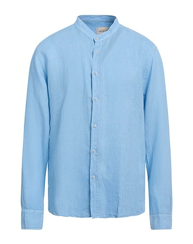 40WEFT Camicia in lino Blu chiaro 100% Lino