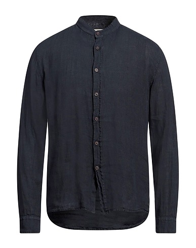 40WEFT Camicia in lino Blu notte 100% Lino