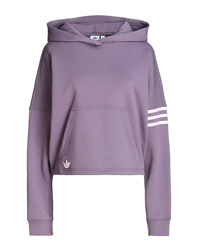 ADIDAS ORIGINALS Hooded track jacket  			HOODIE
 Purple 66% Cotton, 34% Recycled polyester