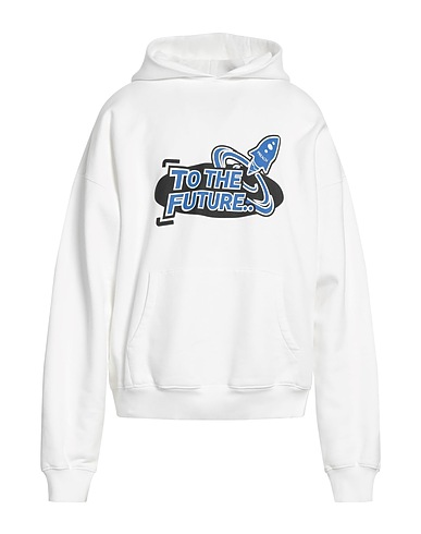 PREACH Hooded track jacket  White 100% Organic cotton