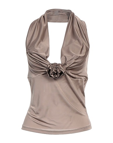 BLUMARINE Top Light brown 100% Viscose