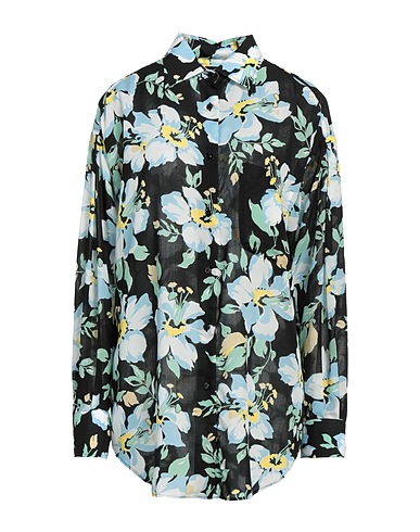 TOM FORD Floral shirts & blouses Black 100% Lyocell