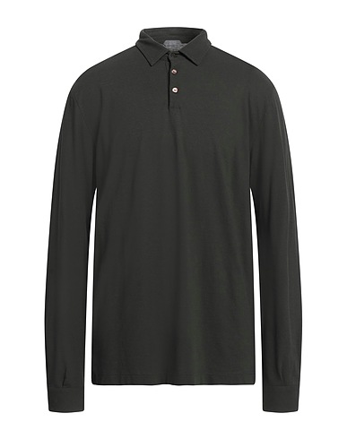 ZANONE Polo Verde scuro 100% Cotone