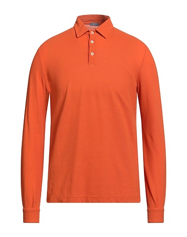 ZANONE Polo shirt Orange 100% Cotton