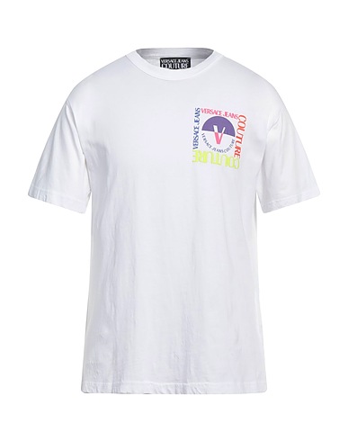 VERSACE JEANS COUTURE T-shirt White 100% Cotton